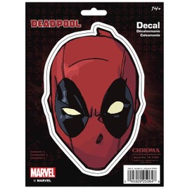 CHROMA Deadpool Sticker 6" x 8"