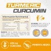 Forzagen Essentials Turmeric Curcumin 120 Caps | Cúrcuma Sabor Sin