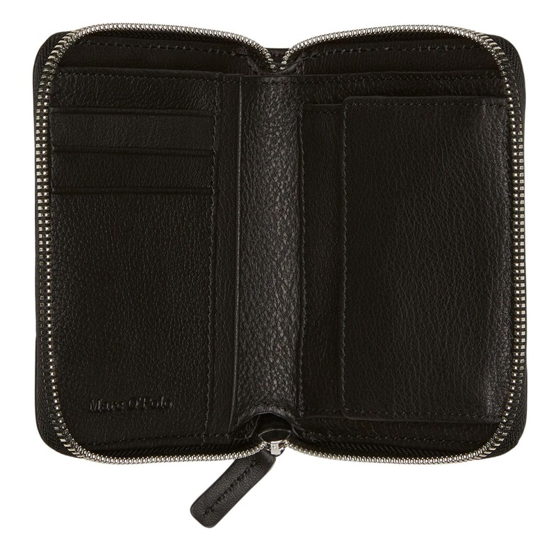 Marc O'Polo Ellis Zip Wallet M Black, black