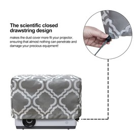 Projector Dust Cover for Ceiling Mounting Projector Waterproof Dustproof Cover 34.8 x 34.8 x 21.8 cm