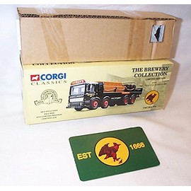 corgi classic the brewery collection truman's AEC chains & barrels set lorry 1.50 scale limited edition diecast model