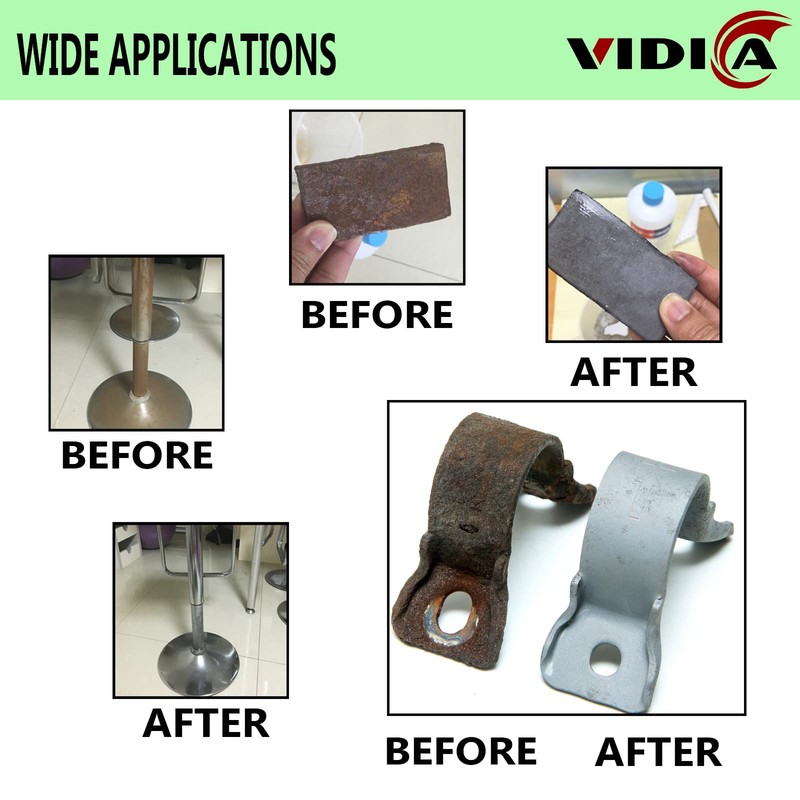 VIDICA Wire Brush for Drill Set 20 Pcs, Wire Wheel