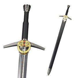 47.5” Black Geralt Renfri Fantasy Sword Witcher Killer Blade Movie Replica Cosplay