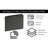 LEAS Men's Wallet Extra Thin with RFID Protection, Men's Wallet