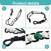 QFEHTHSK 2 Pieces Golf Strike Counter, Manual Scorer, Bead String