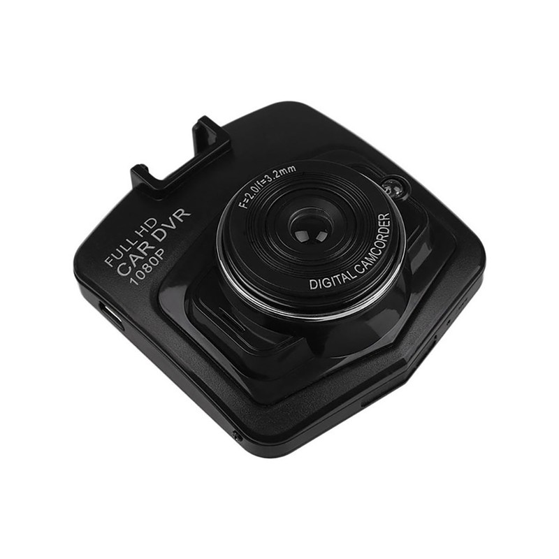 Car Driving Recorder Black 1080P 2.4 Inch IPS Screen 3MP