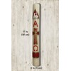 Large 18in (45cm) Easter Paschal Candle Cirio Lent Pascual Semana