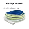 HAMRVL COB LED Strip Lights Ice Blue, DC12V 16.4ft/5M 320leds/M