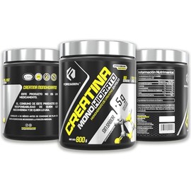 FORZAGEN  Creatina Monohidrato  100 Monohidrato de Creatina  800 g  160 Servicios x Envase  Sin Sabor  5 g de Protena por Servicio  Sin Azcar Aadida  