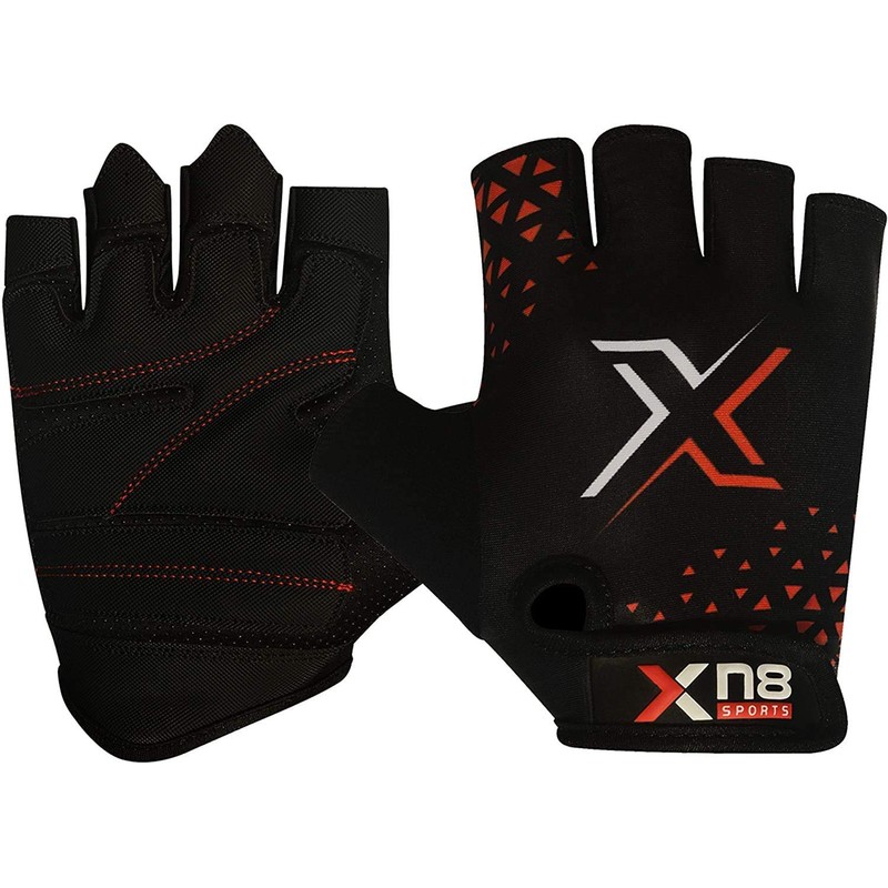 XN8 Weight Lifting Gloves for Gym Training Workout Breathable HALF
