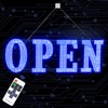 Lemonnova Large LED Open Signs for buiness with 13 Scene