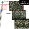 C & I Diamond Nail Drill, Ball Shape Head E-File,