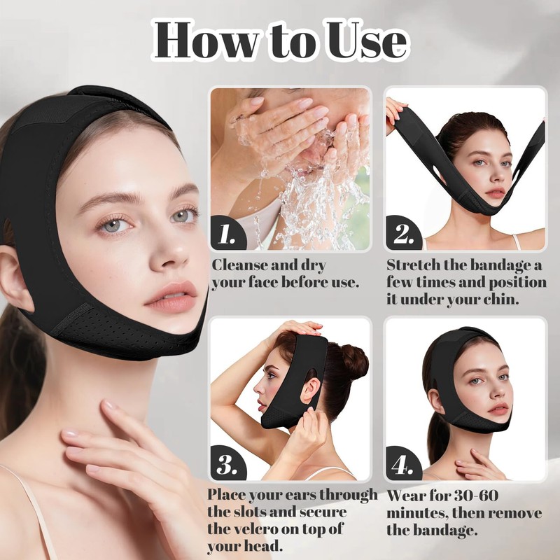 Chin Strap for Double Chin Reducer V Line Face Slimming