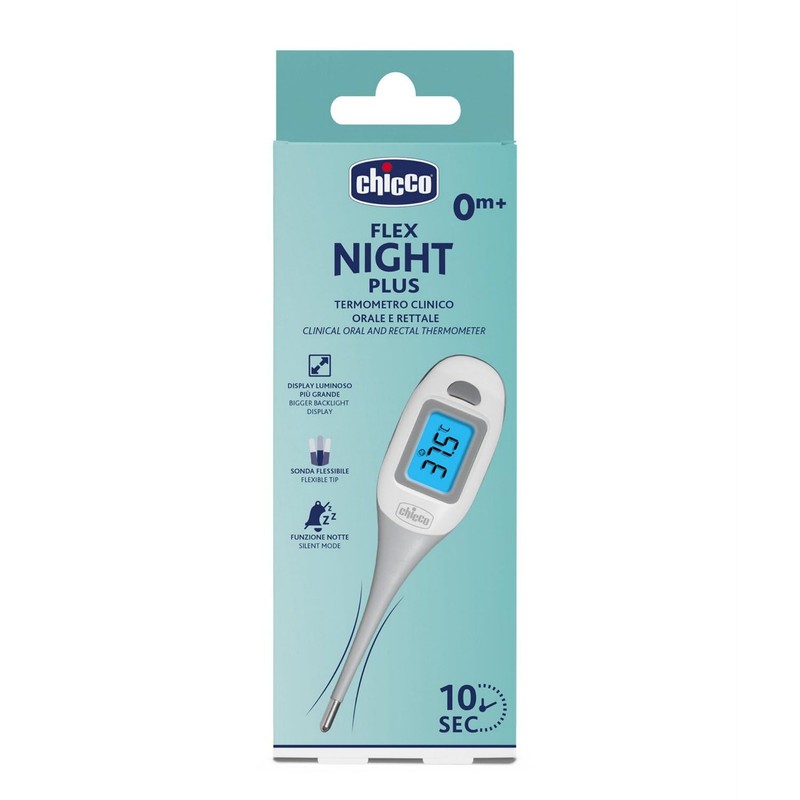 Chicco Termometro Digitale, Termometro Febbre Digitale per Neonati e Bambini,