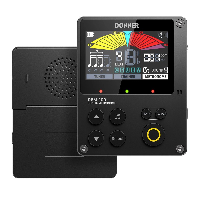 Donner DBM-100 Portable Digital Metronome Tuner With Training Rhythm Mode