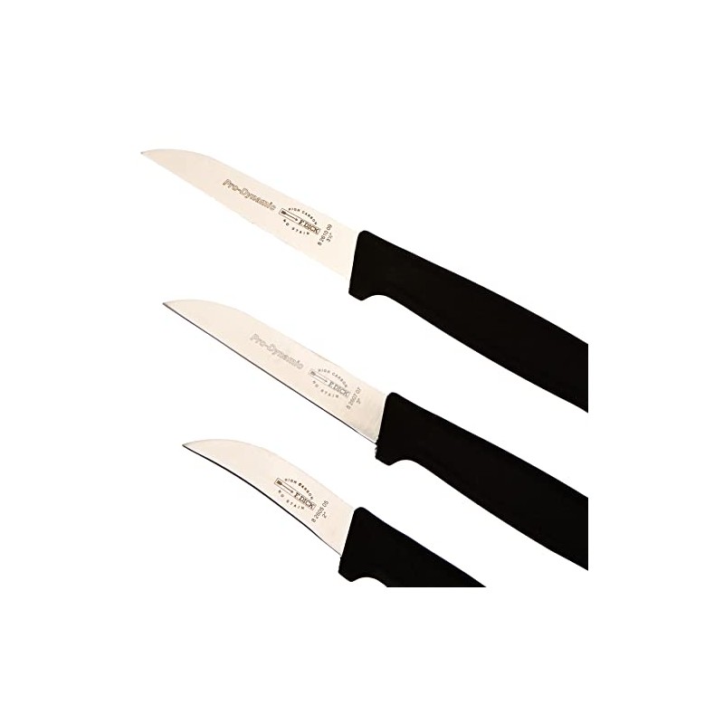 F. DICK Küchenmesser Set ProDynamic 3-TLG (je 1x Küchenmesser mit/ohne