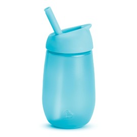 Munchkin Simple Clean Practice Cup with Straw, 10 oz, 12+ Months, Pack of 1, Blue