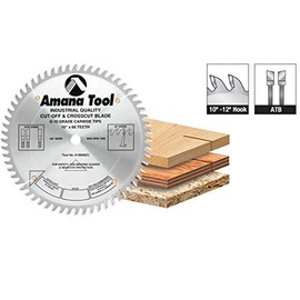 Amana Tool - 614720-30 Carbide Tipped Cut-Off & Crosscut 14" Dia x 72T ATB, 10 Deg