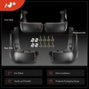 A-Premium Set of 4PCS Mud Flaps Splash Guards Mudguards Mudflaps