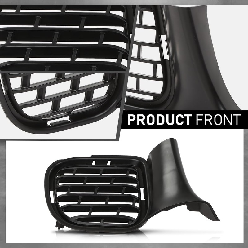 G-PLUS Fog Light Covers Pair Compatible with Dodge Challenger Hellcat