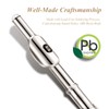 Eastar Beginner Piccolo Flute, Key of C, Silver Plated, with