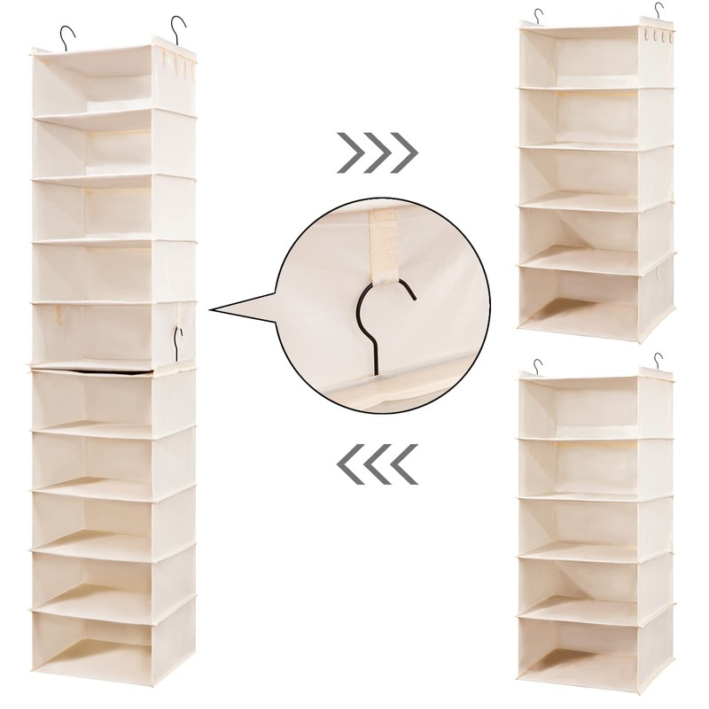 AMZOK Hat Rack for Closet Organizer and Storage, Fedora Panama