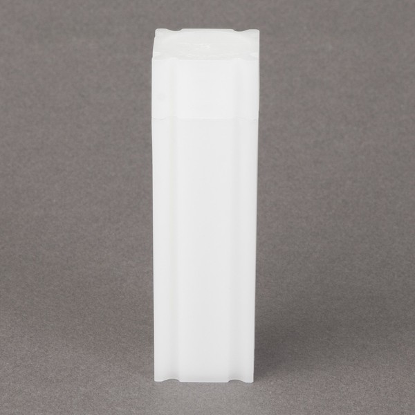 (20) Coinsafe Brand Square White Plastic (Penny Cent) Size Coin Storage Tube Holders