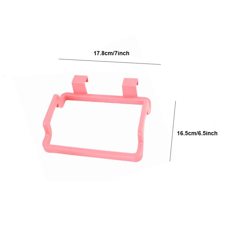 Garbage Bag Rack, Plastic Hanging Trash Bag Holder Rubbish Practical