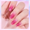 OpenLive 16.5ml Glitter Nail Polish, Shine Glitter Quick Dry, Natural