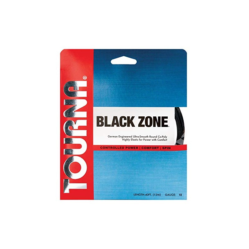 Tourna Black Zone Polyester String 18g Set