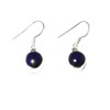 Lapis Lazuli Earrings 925 Sterling Silver (LLE2103161), Sterling Silver, Lapis