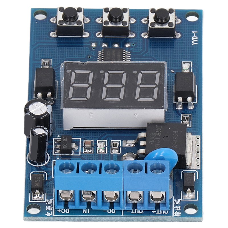 MOS Tube Control Board Adjustable Trigger Cycle Delay Switch Module