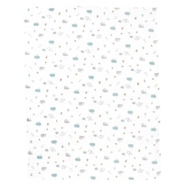 Simple Joys by Carter's Baby 2-Pack Cotton Gauze Blanket, Sage Green/White Elephant, One Size