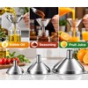 Stainless Steel Funnel Set for Bottle & Jar Filling –