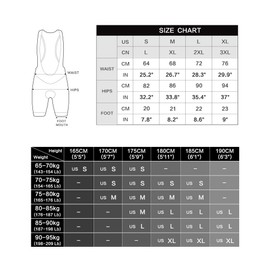 Santic Cycling Bib Shorts Men Pro Gel Padded Bike Pants with Color-Blocking