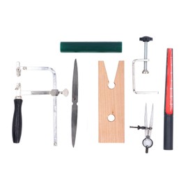 Jewelry Making Supplies Kit, Jewelry Wax Ring Making Casting Tool Kit Jewelers Ring Wax Carving Tools Wax Ring Sizer Wax Tube File Jewelry Ring Saw Frame with Blades