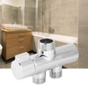 G1/2" Wall Mounted Shower Diverter Separator Shower Head Valve for