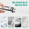 HEROBAI High Pressure Shower Head with Handheld, On Off Shower