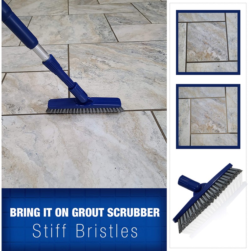 Bring It On Cleaner 32 Ounce Plus Unique Grout Scrubber