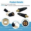 2PCS CT-40FA Welding Terminals & 2PCS LC-40 Welding Cable Connectors,