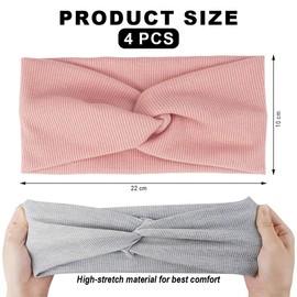 Aililong Elastic Hair Bands Girls, Children's Headbands Thin Summer Non-Slip Training Yoga Headband Women Girls