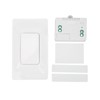Wireless Light Switch Kit Self Powered 433MHZ Remote Control Waterproof