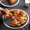 4 Pack Seamless Round Pizza Screen, 2 Pcs 12 inch