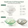 Flower Bowl Resin Mold, Lotus Silicone Mold for Epoxy Candle