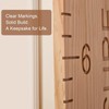 One-Piece Height Chart for Kids, Solid Wood Growth Chart for