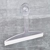 iDesign 22300 Plastic Plastic Suction Squeegee with Storage Hook Shower,