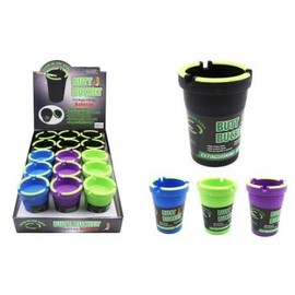 Diamond Visions 01-2342 Glow-in-The-Dark Butt Bucket Extinguishing Ashtray (1 Ashtray) in Assorted Colors