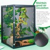 BINANO 33 Gal Detachable and Foldable Reptile Butterfly Cage Terrarium,