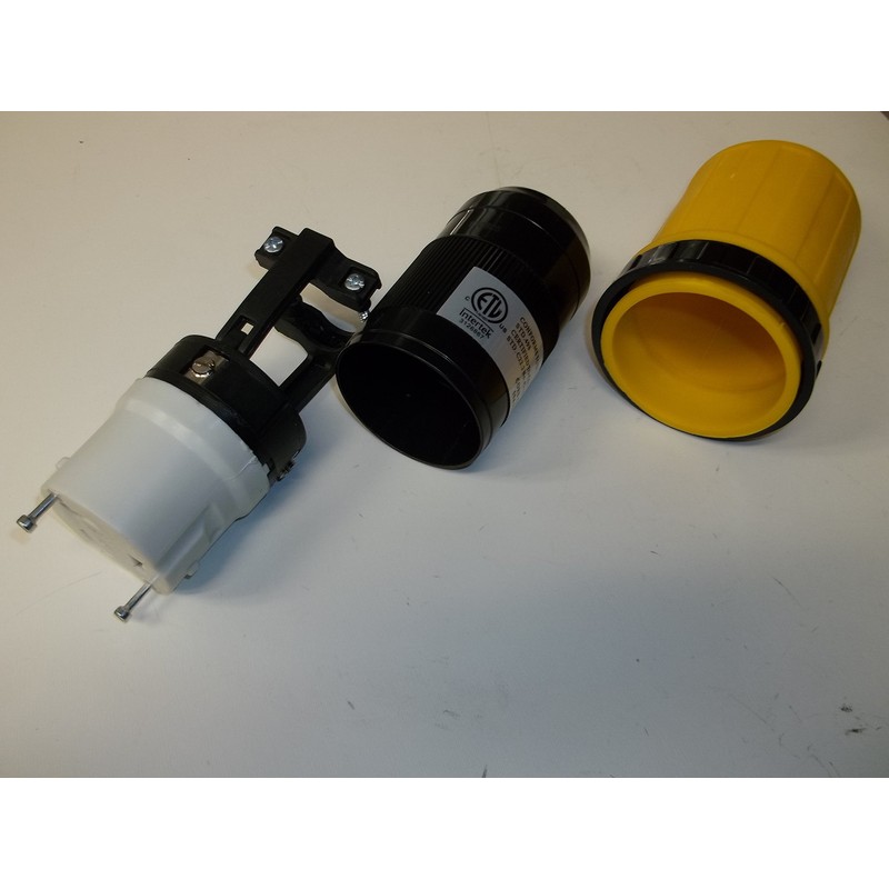 50 AMP RV POWER CORD REPLACEMENT END MARINE TWIST LOCK