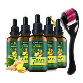 Sérum Para El Crecimiento Del Cabello, Aceite De Jengibre Ve